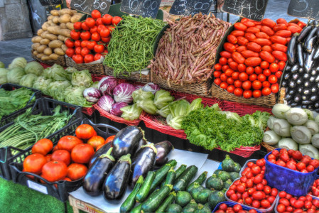 Le marché de fruits et légumes de Bobillot photo